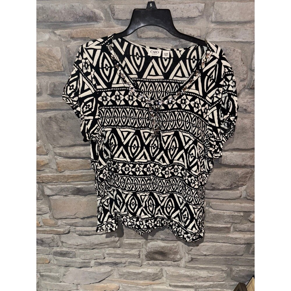 Cato 22/24W Blouse! EUC 2X
